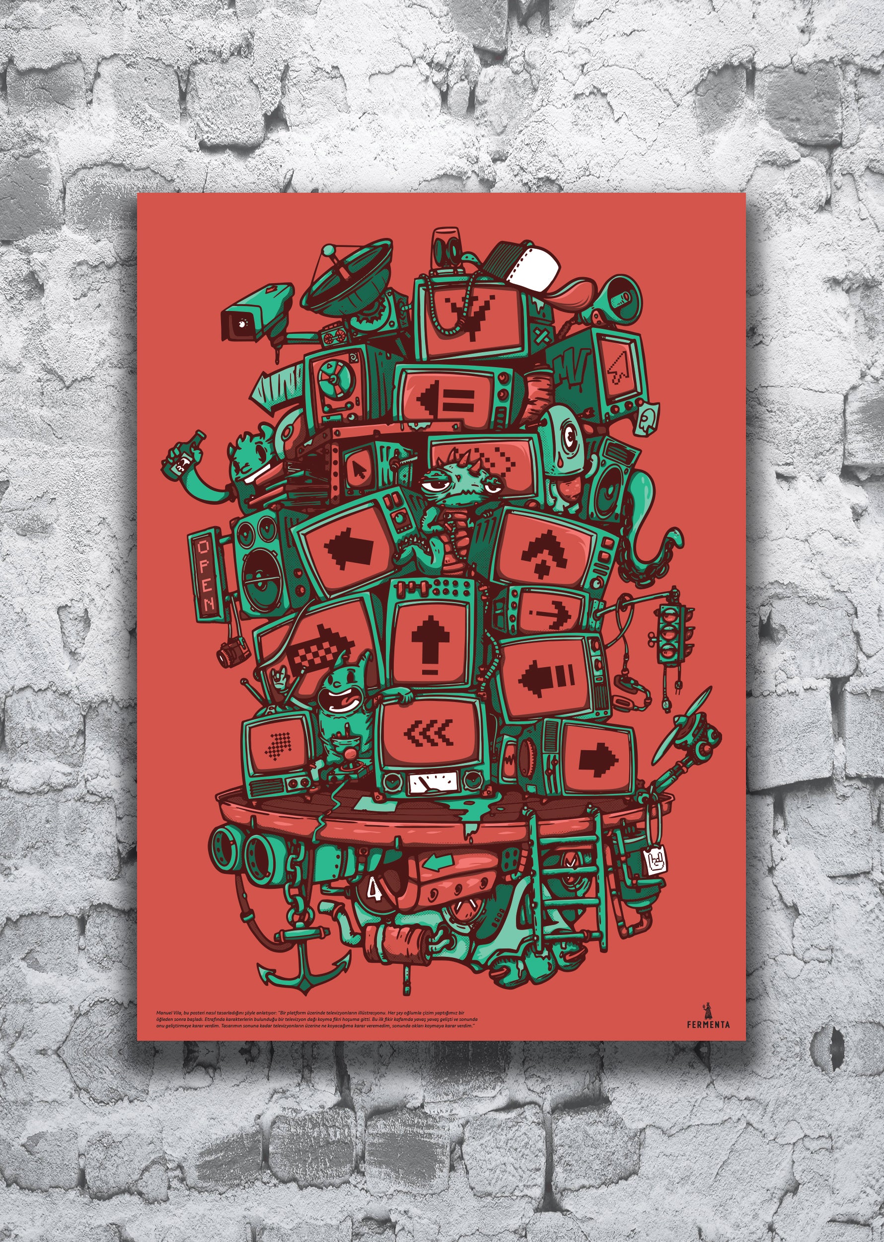 Screen Tower, Poster