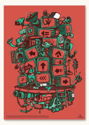 Screen Tower, Poster