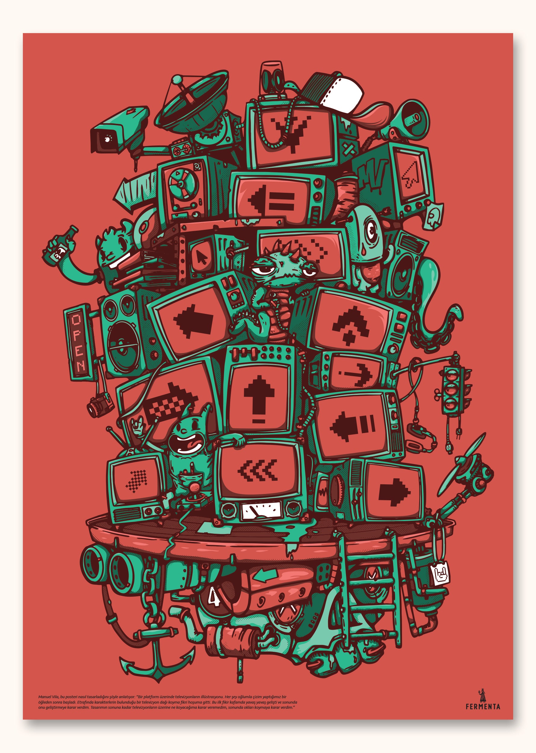 Screen Tower, Poster