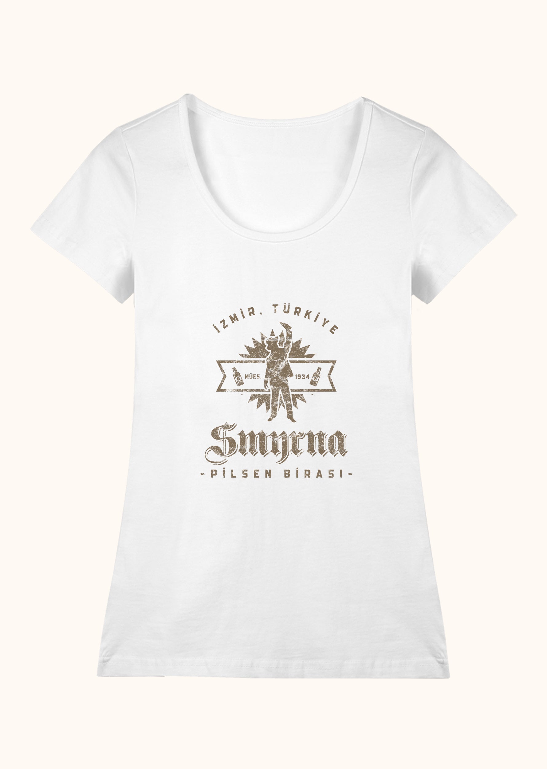 Smyrna Birası, Geniş Yaka Tişört
