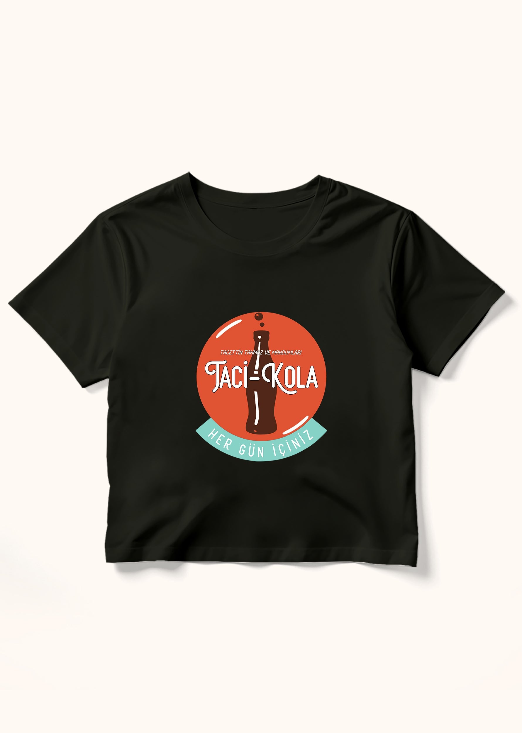 Taci-kola, Crop Tişört