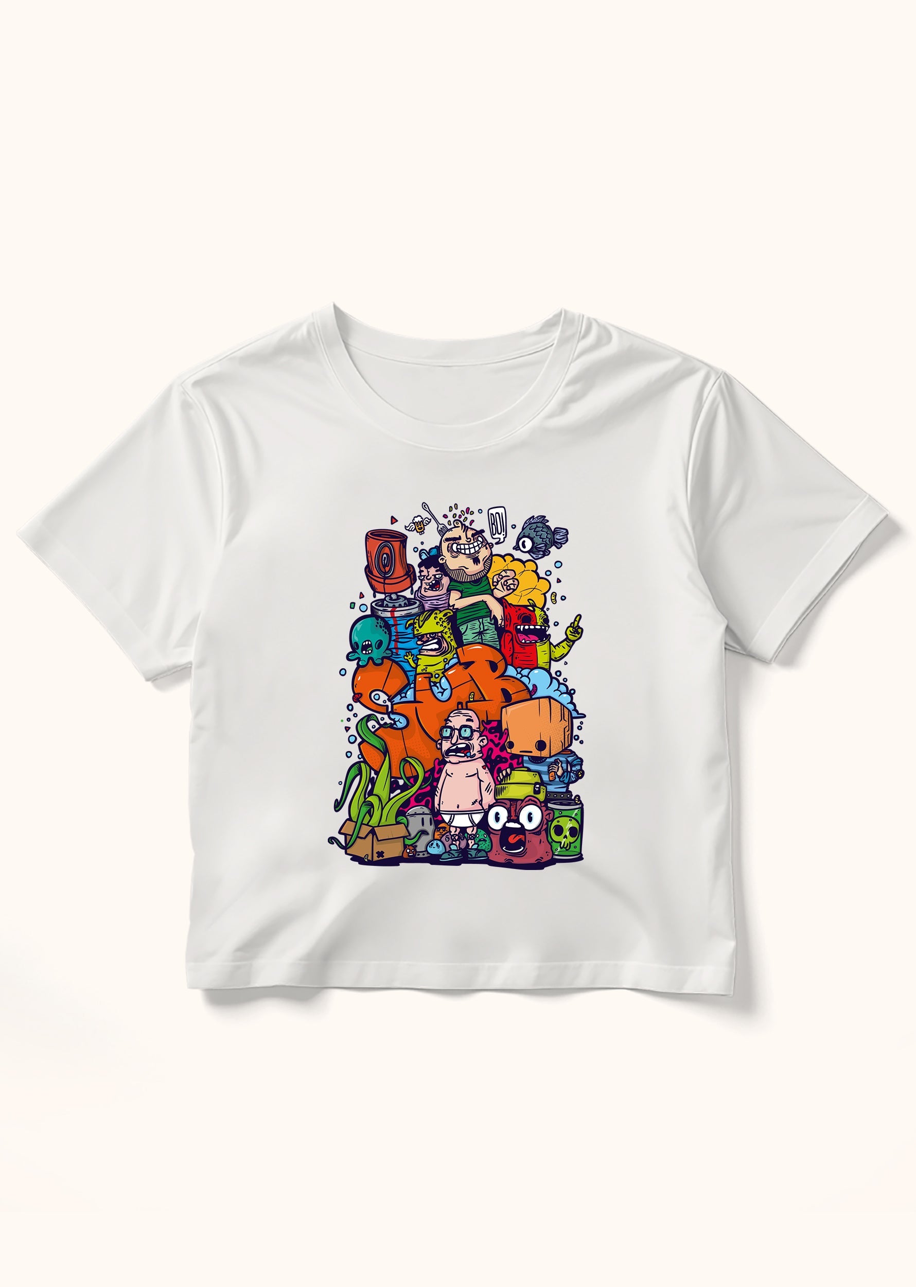 Underwater Chaos, Crop Tişört