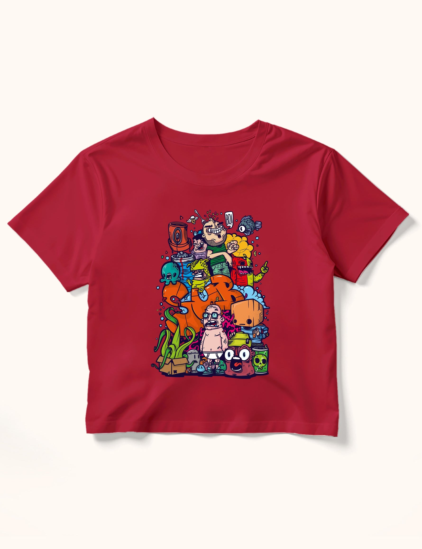 Underwater Chaos, Crop Tişört