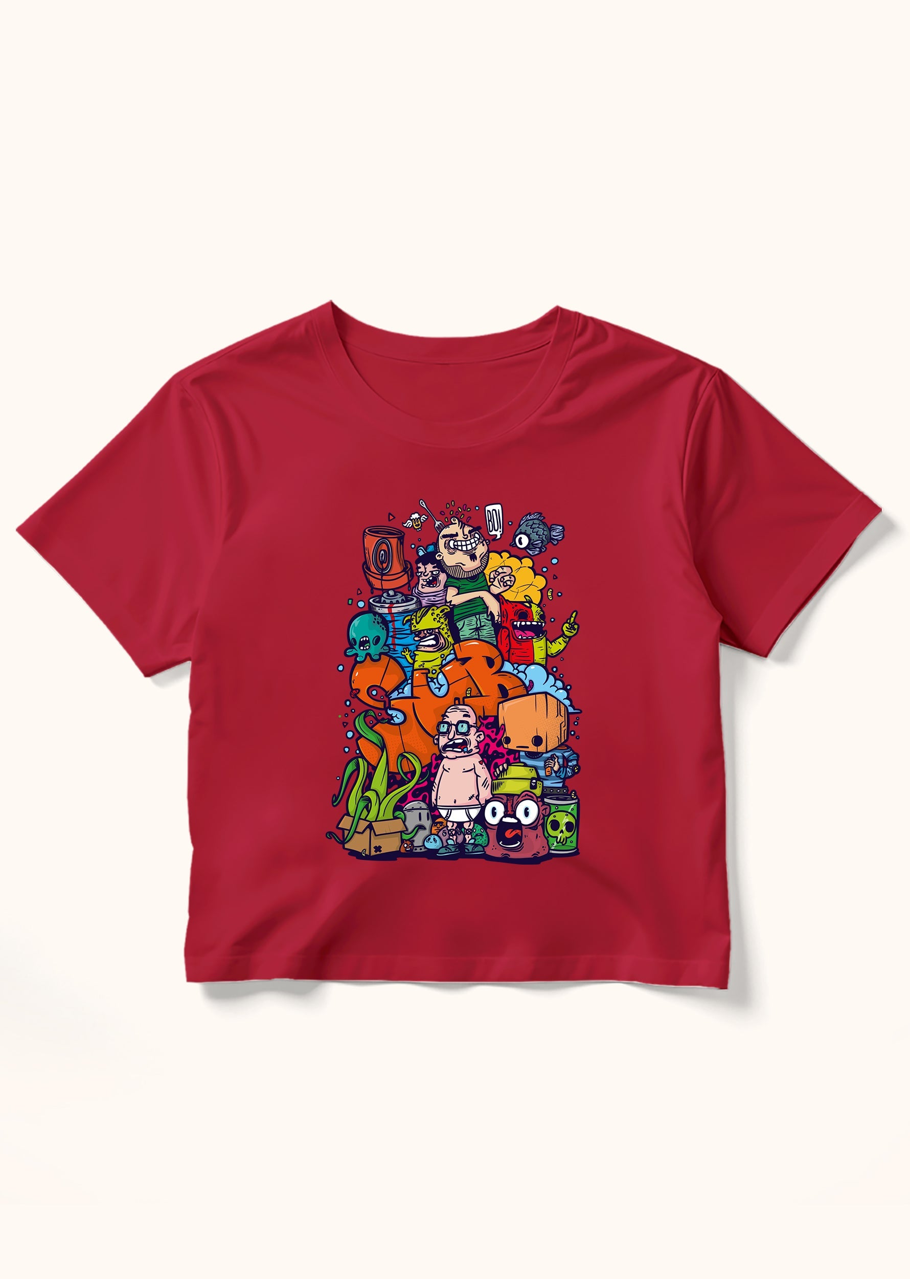 Underwater Chaos, Crop Tişört