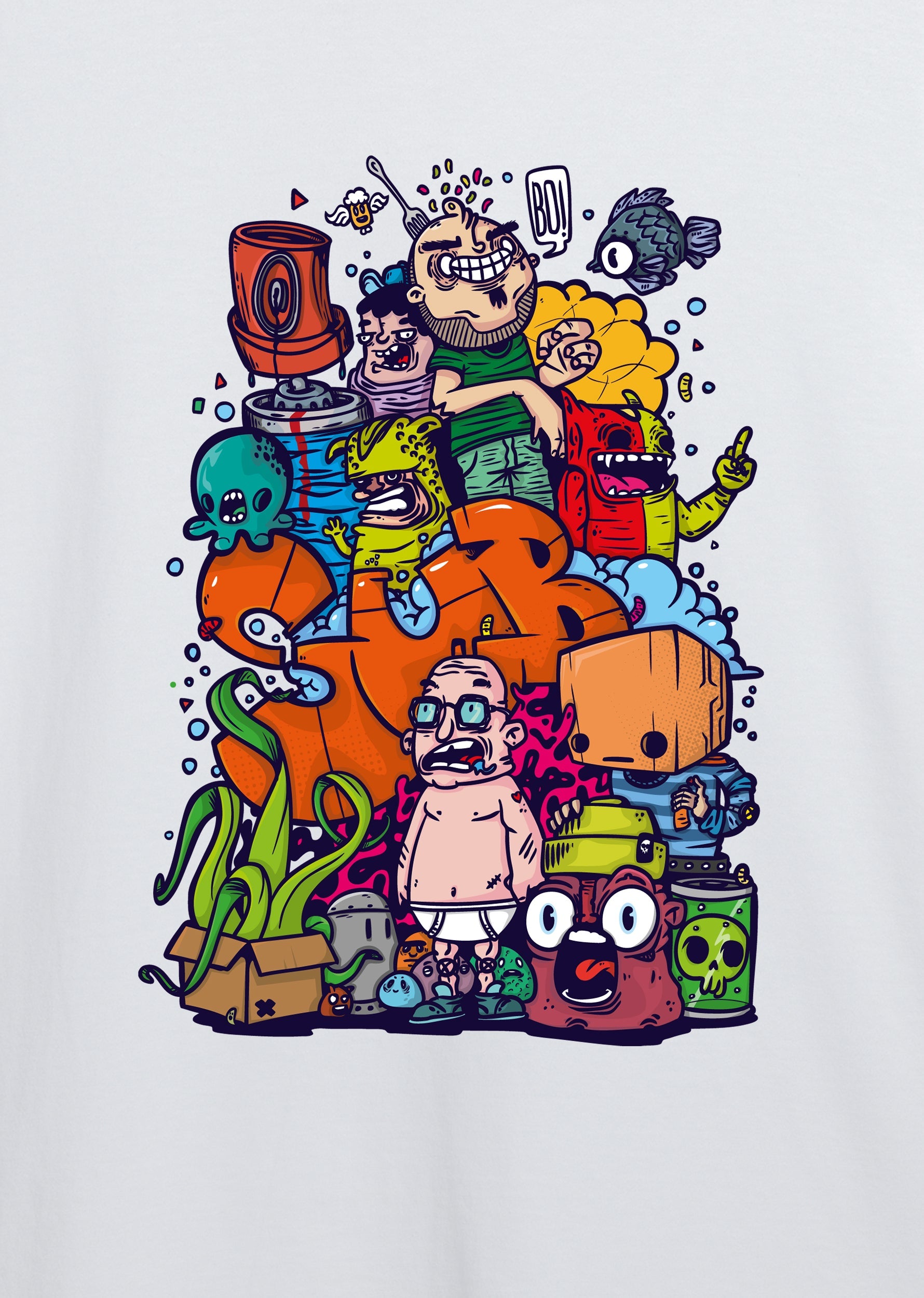 Underwater Chaos, Erkek Tişört