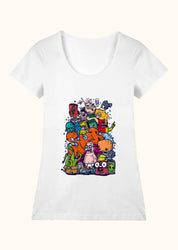 Underwater Chaos, Geniş Yaka Tişört