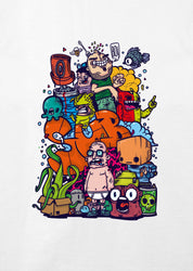 Underwater Chaos, Geniş Yaka Tişört