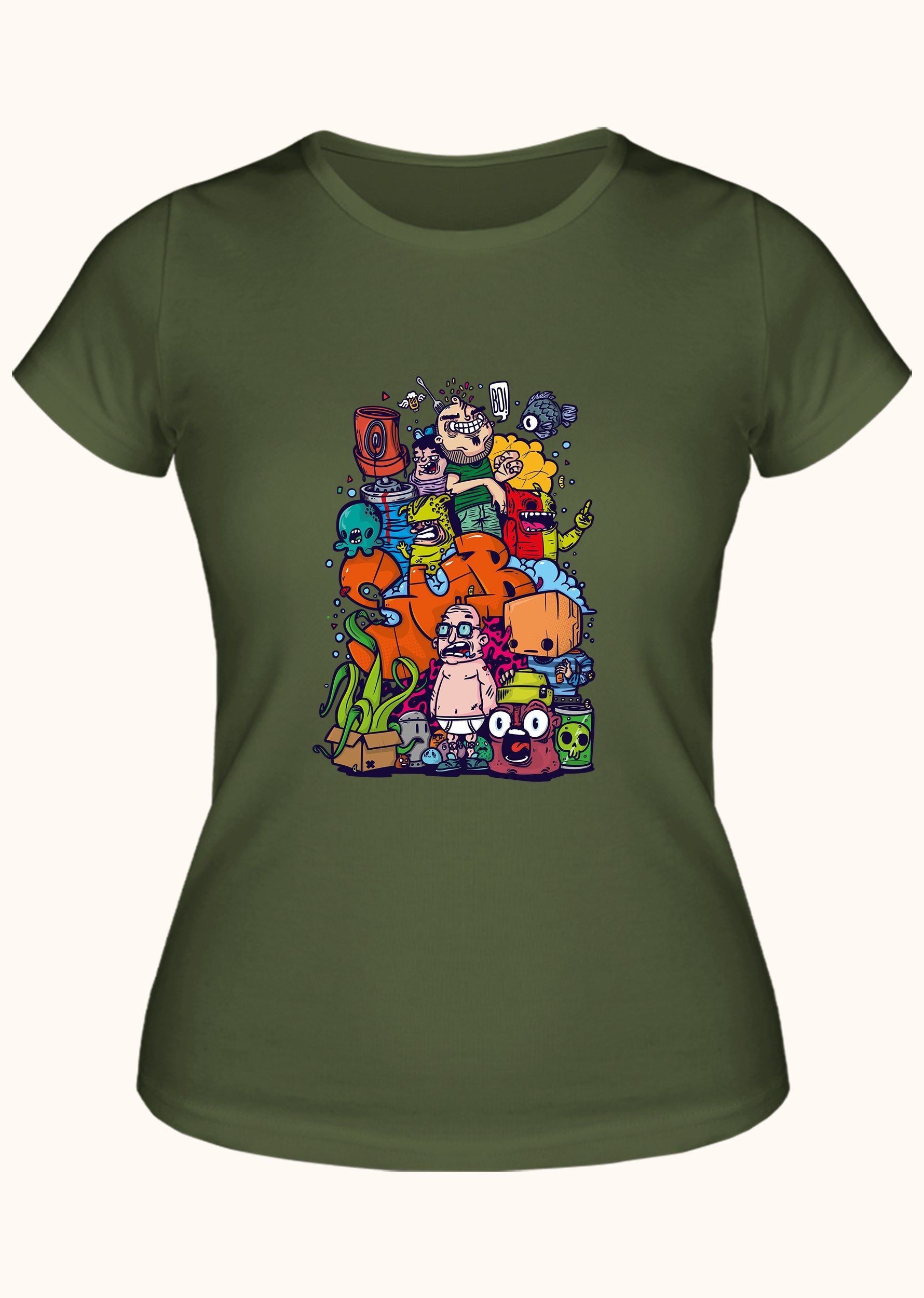 Underwater Chaos, Kadın Tişört