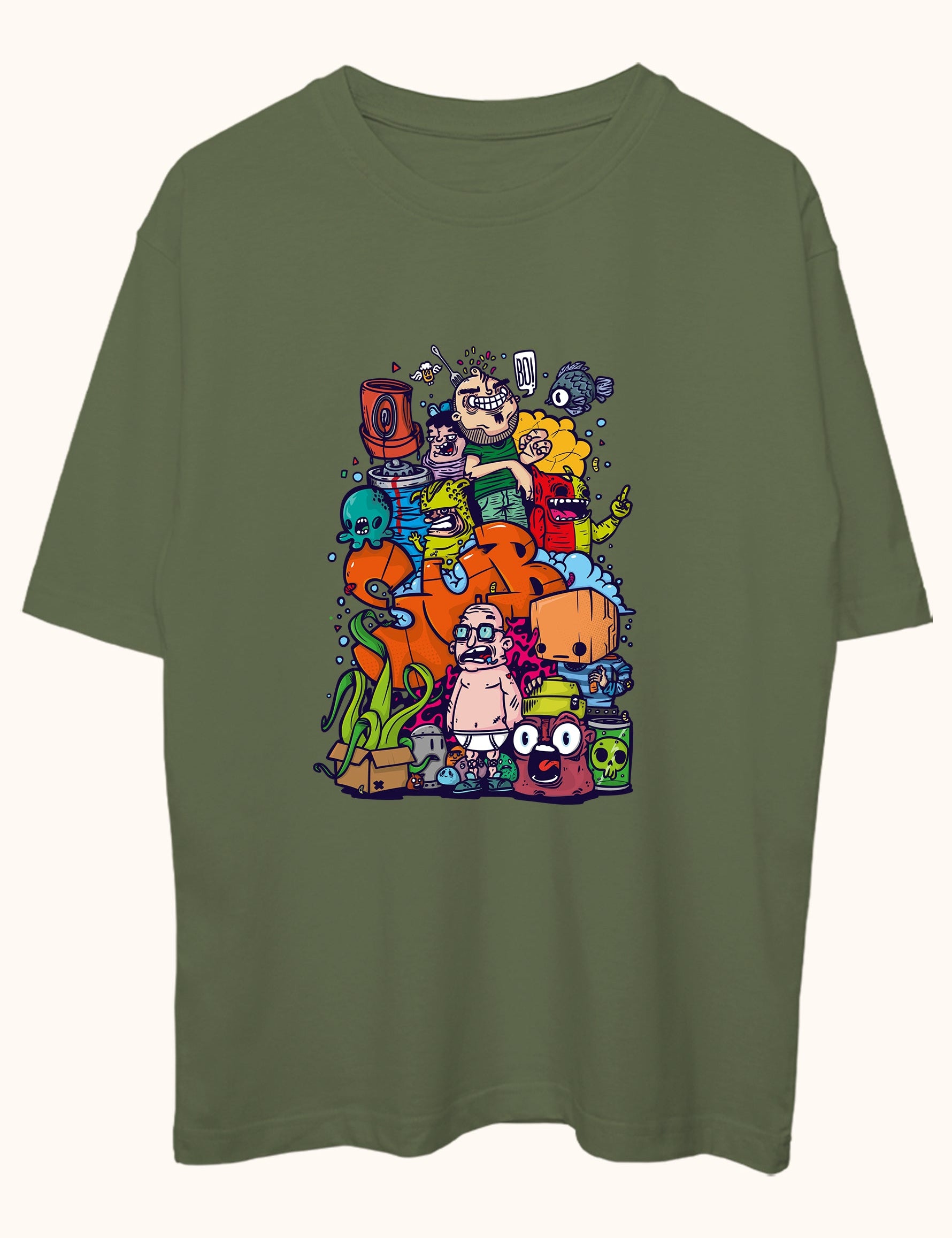 Underwater Chaos, Oversize Tişört