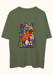 Underwater Chaos, Oversize Tişört