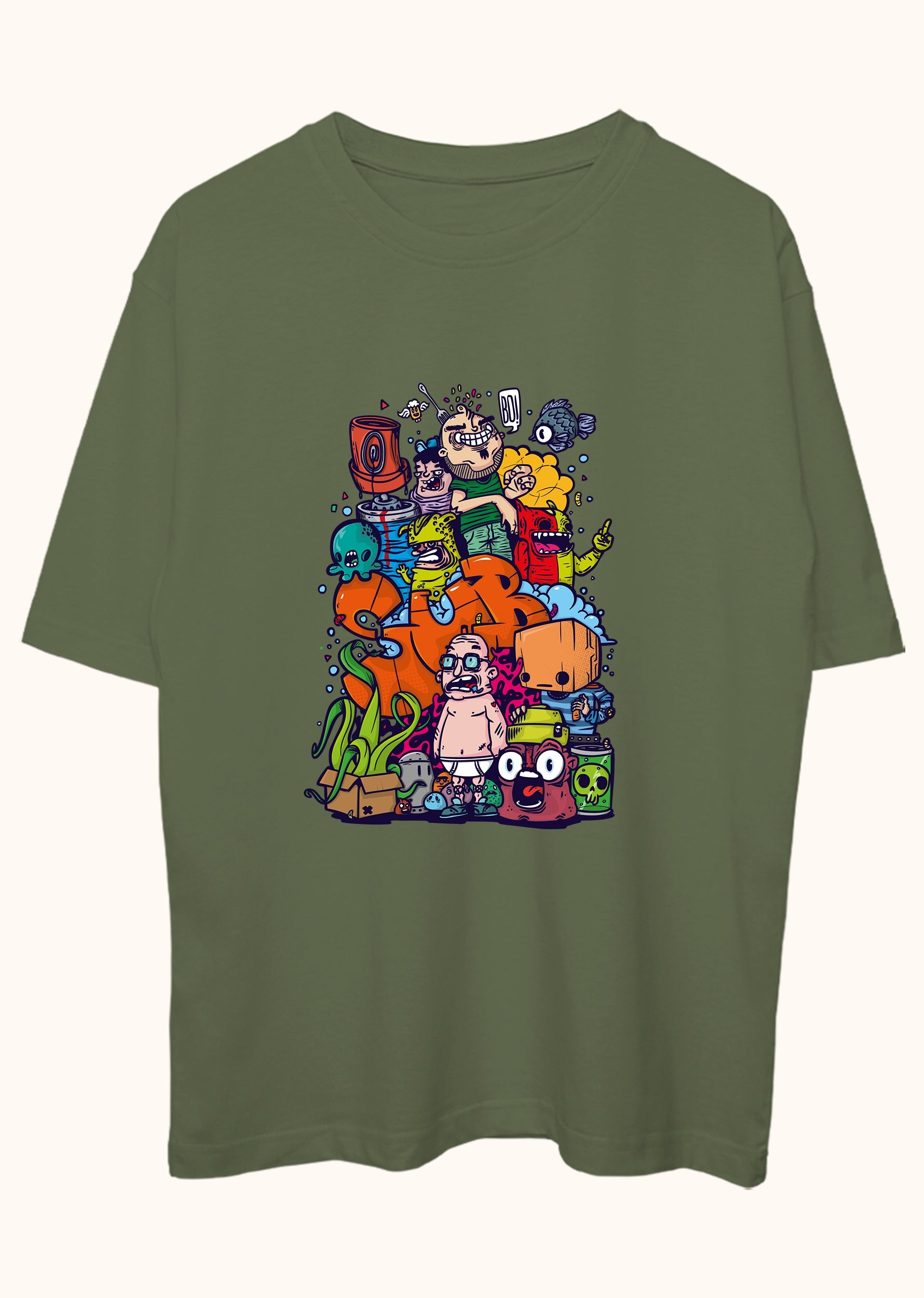 Underwater Chaos, Oversize Tişört