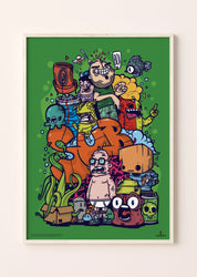 Underwater Chaos, Poster