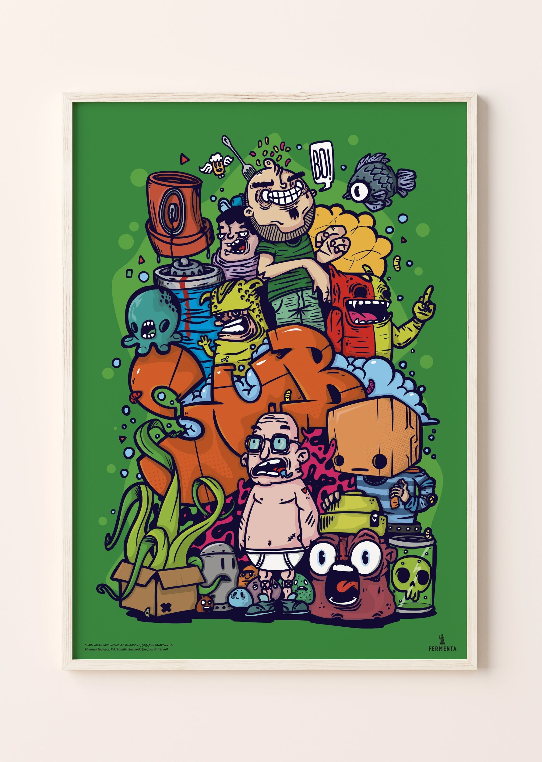 Underwater Chaos, Poster