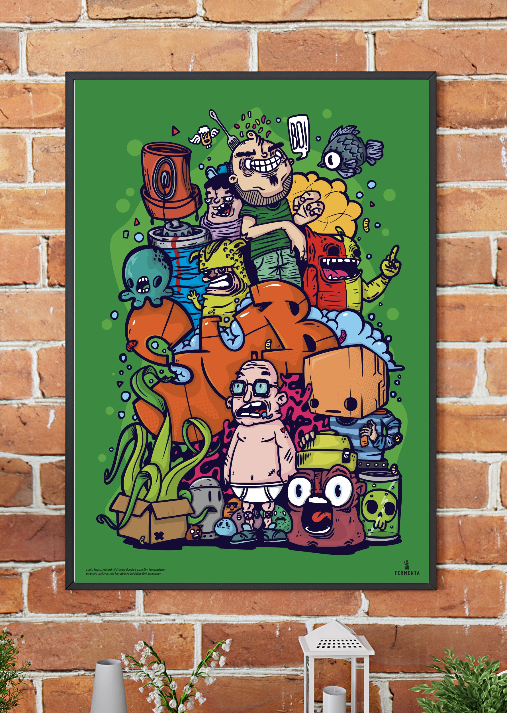 Underwater Chaos, Poster