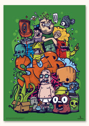 Underwater Chaos, Poster