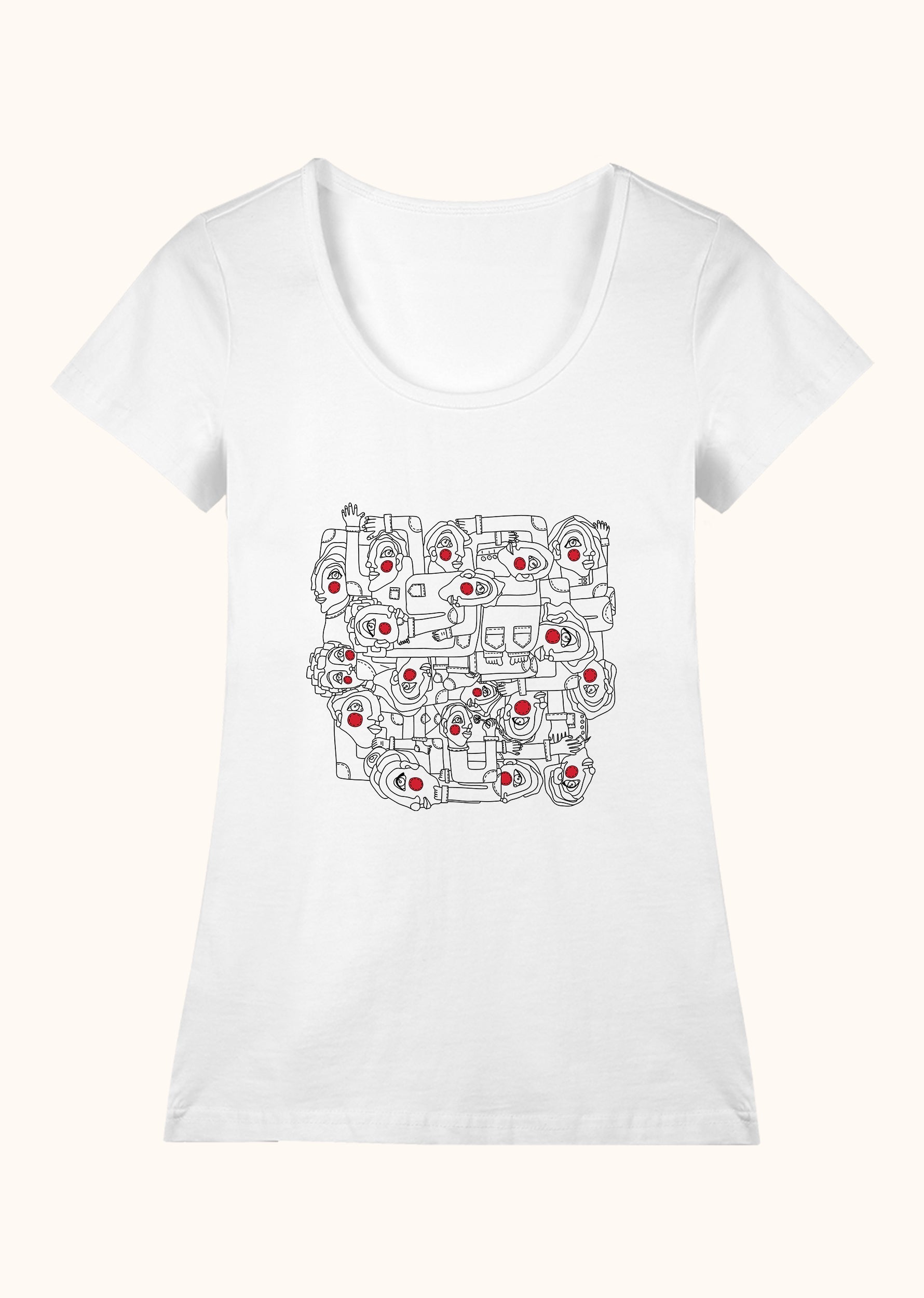 After Party, Geniş Yaka Tişört