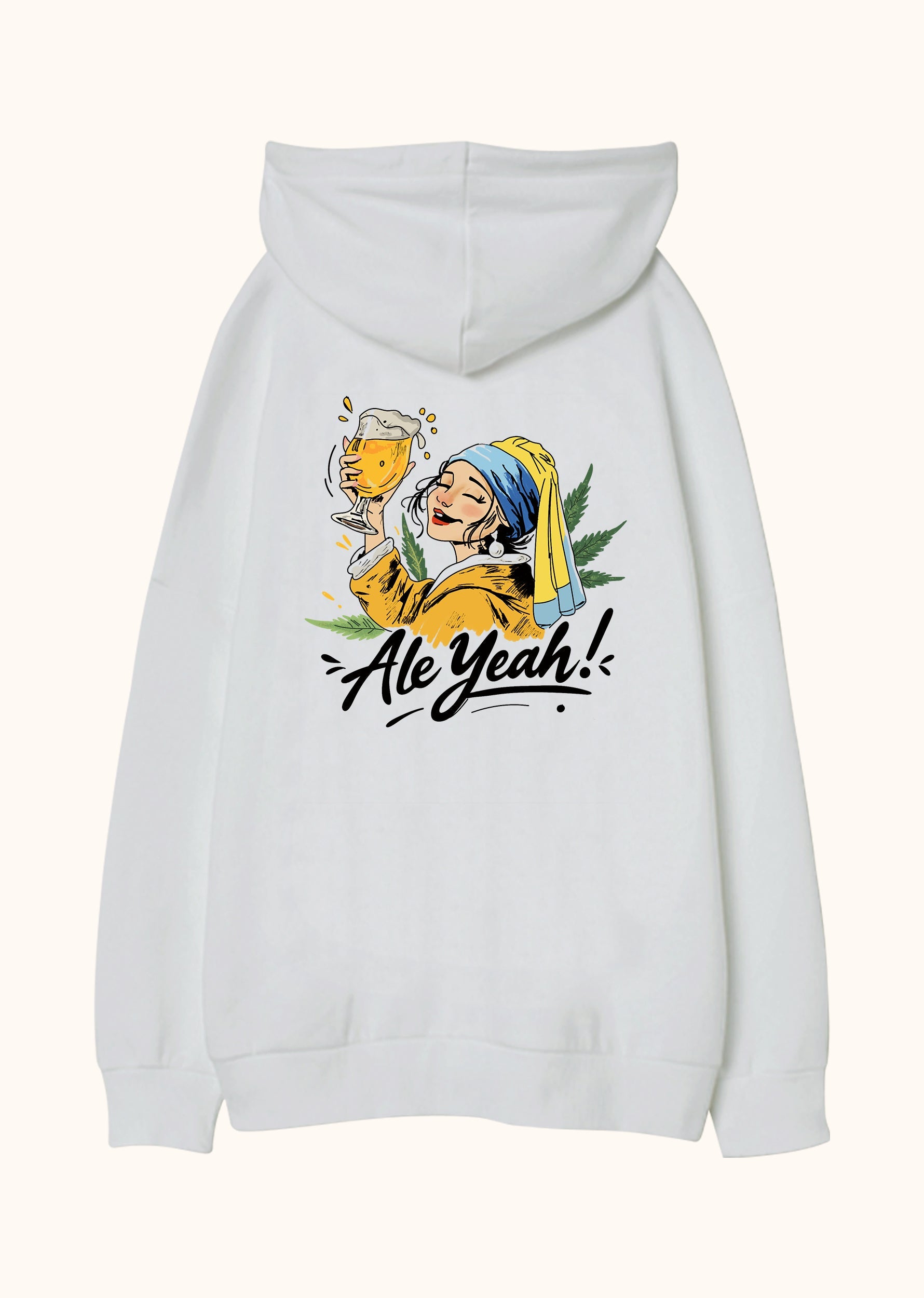 Ale Yeah!, Oversize Unisex Kapüşonlu Sweatshirt