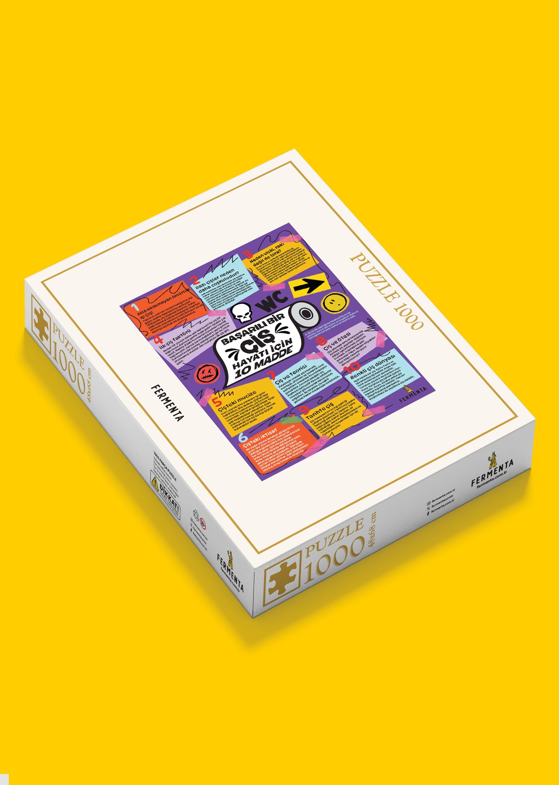 Başarılı bir çiş hayatı için 10 madde, Puzzle (1000 parça)