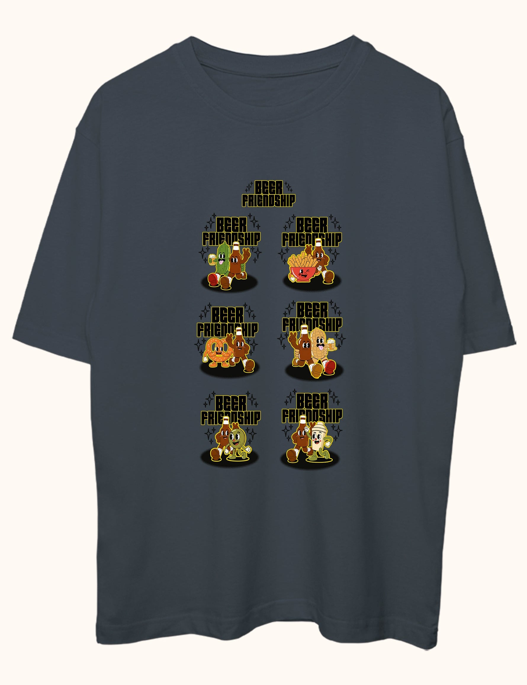 Beer Friendship, Oversize Tişört