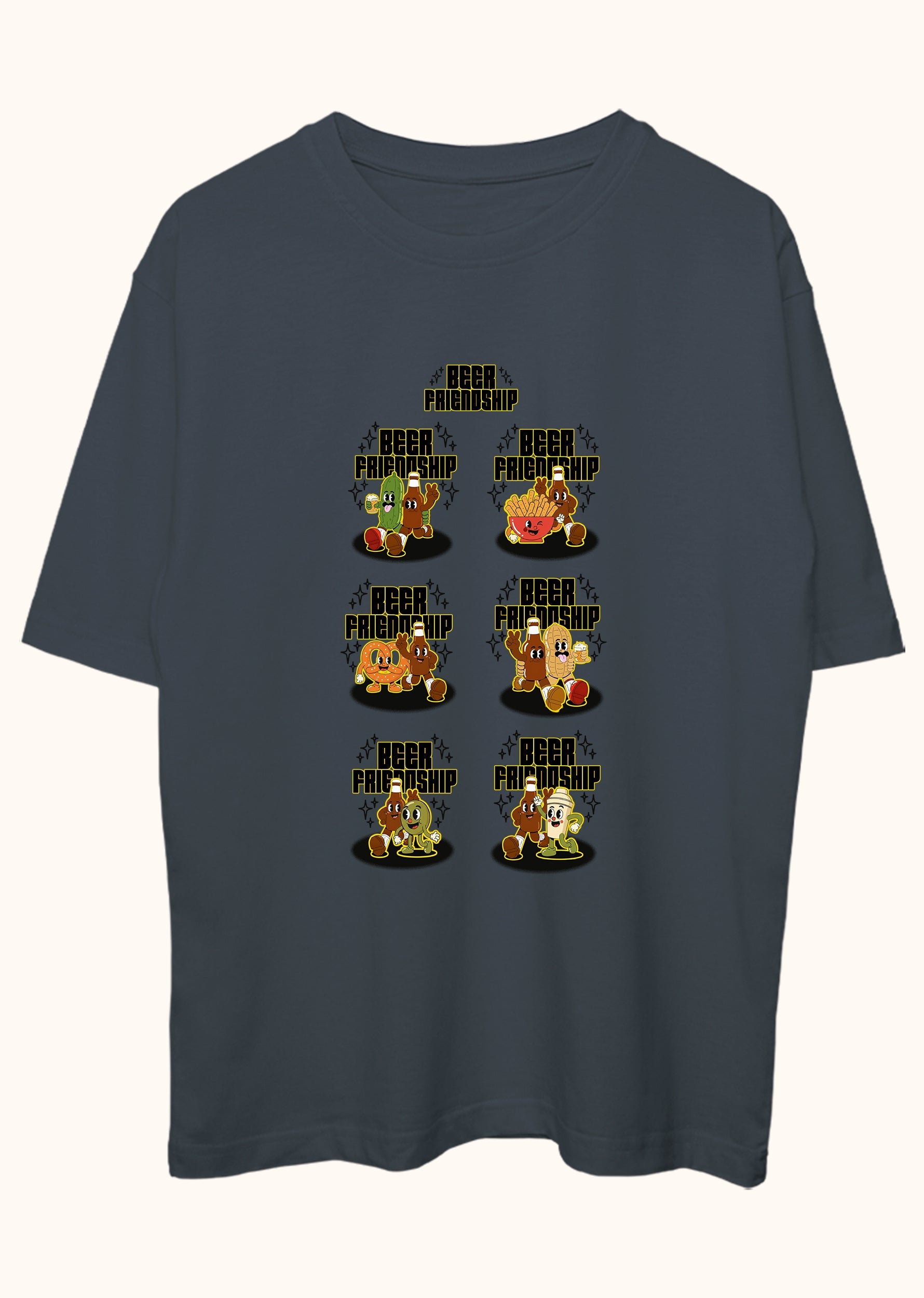 Beer Friendship, Oversize Tişört