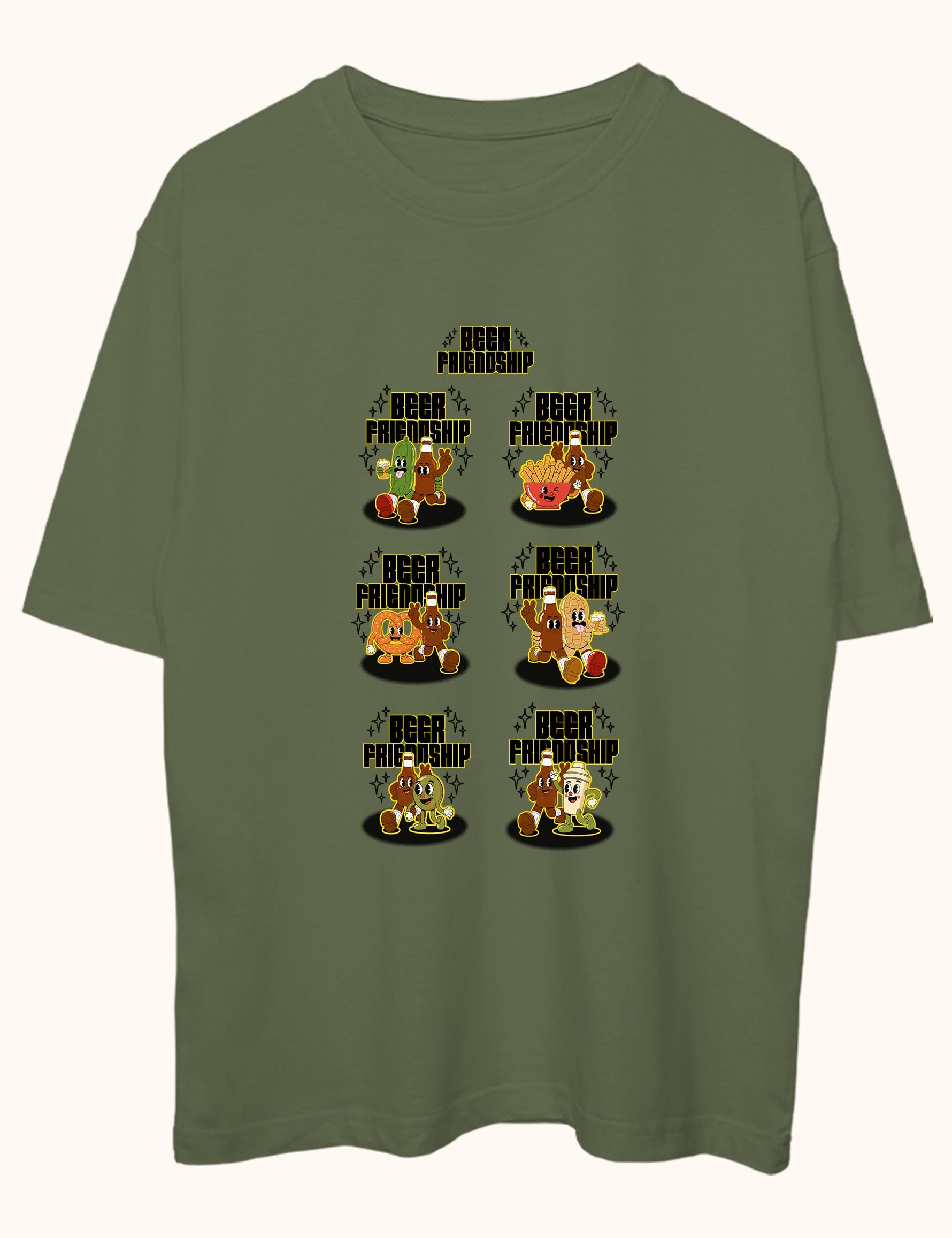 Beer Friendship, Oversize Tişört