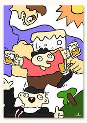 Bir bira içip kalkarız, Poster