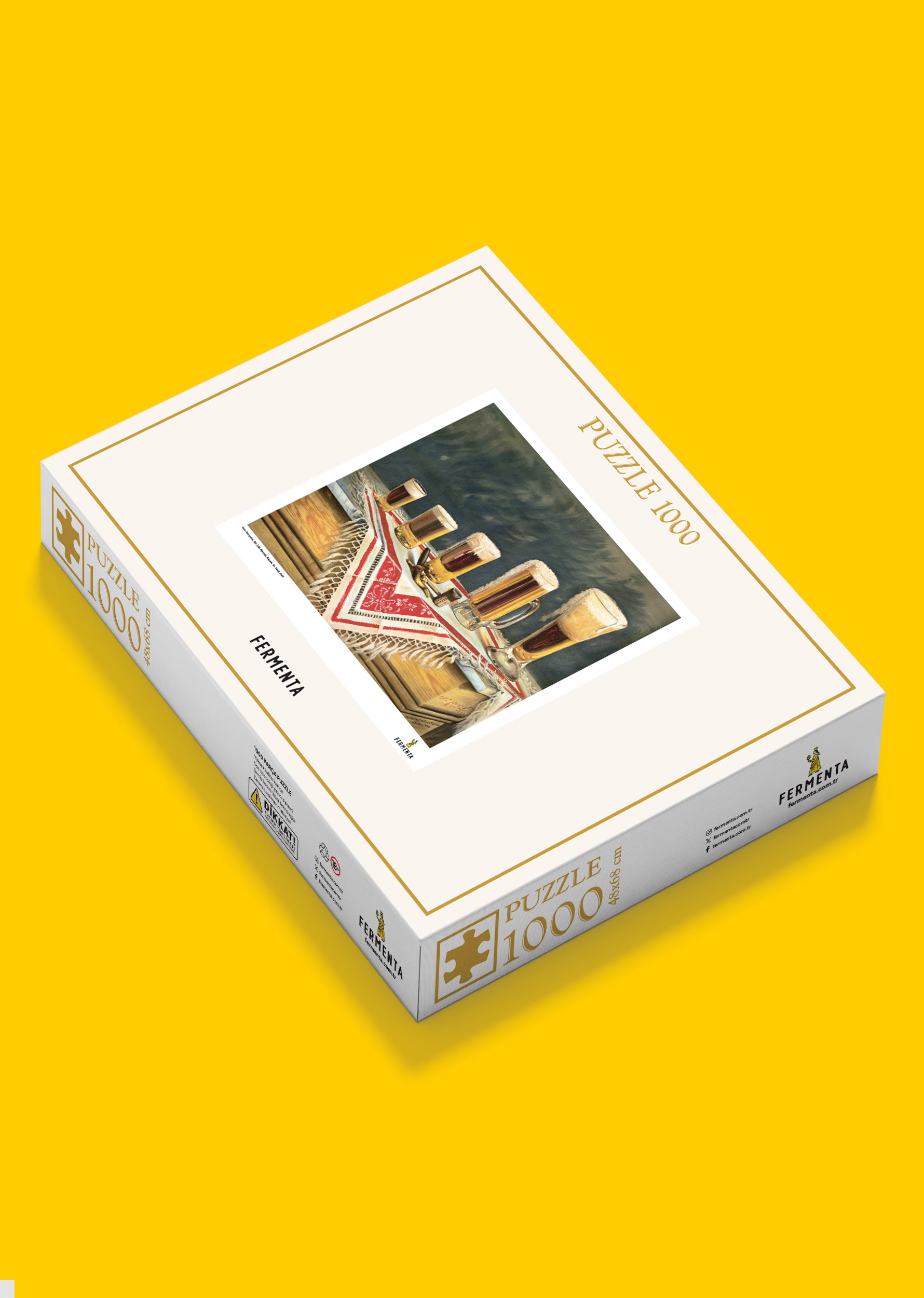 Bir içki severin rüyası, Puzzle (1000 Parça)