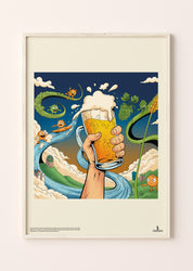 Bir yudumluk evren, Poster