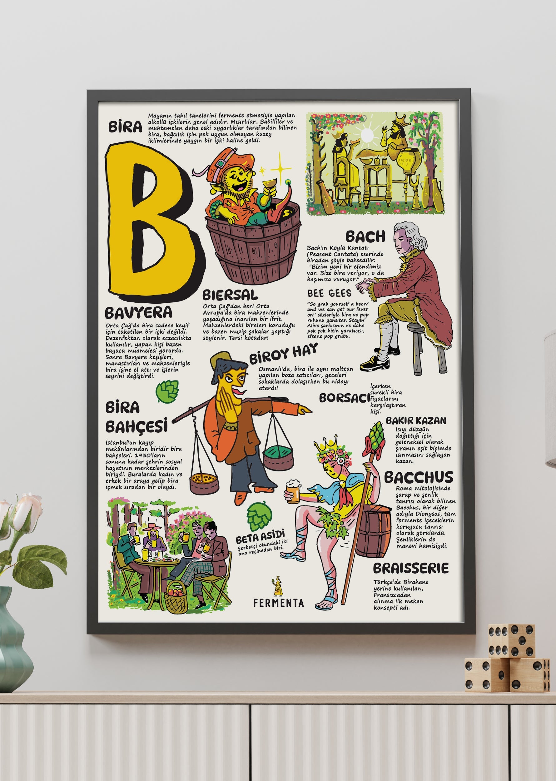 B Harfli, Poster