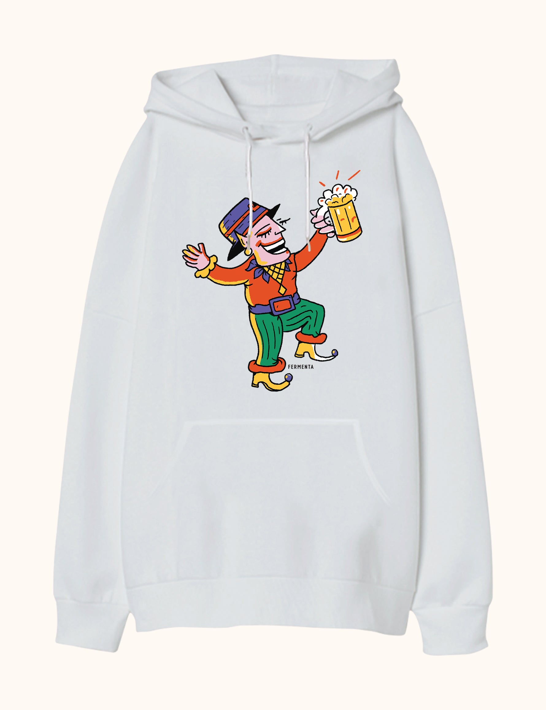 Bize Her Ay October, Oversize Unisex Kapüşonlu Sweatshirt