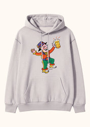 Bize Her Ay October, Oversize Unisex Kapüşonlu Sweatshirt