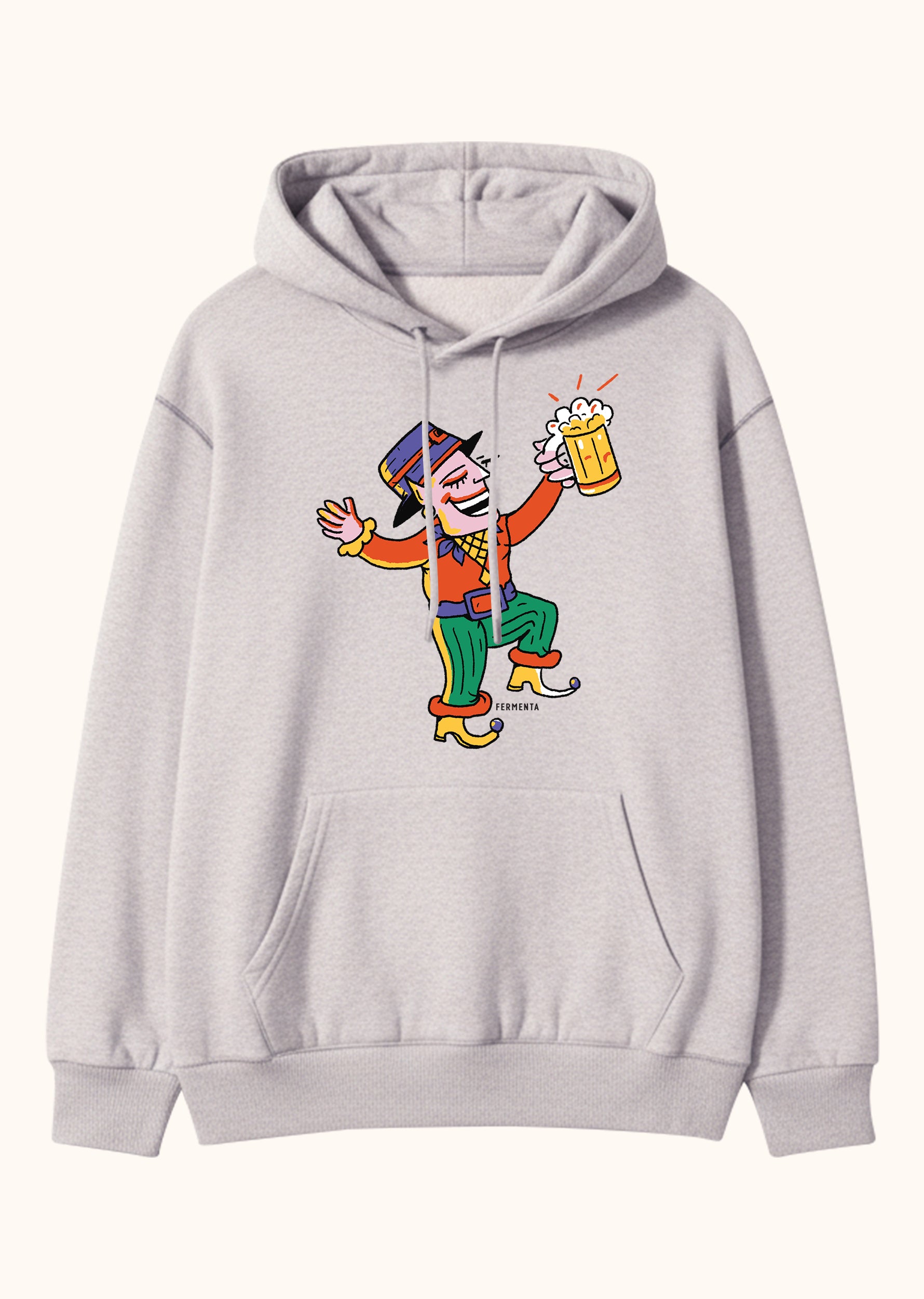 Bize Her Ay October, Oversize Unisex Kapüşonlu Sweatshirt