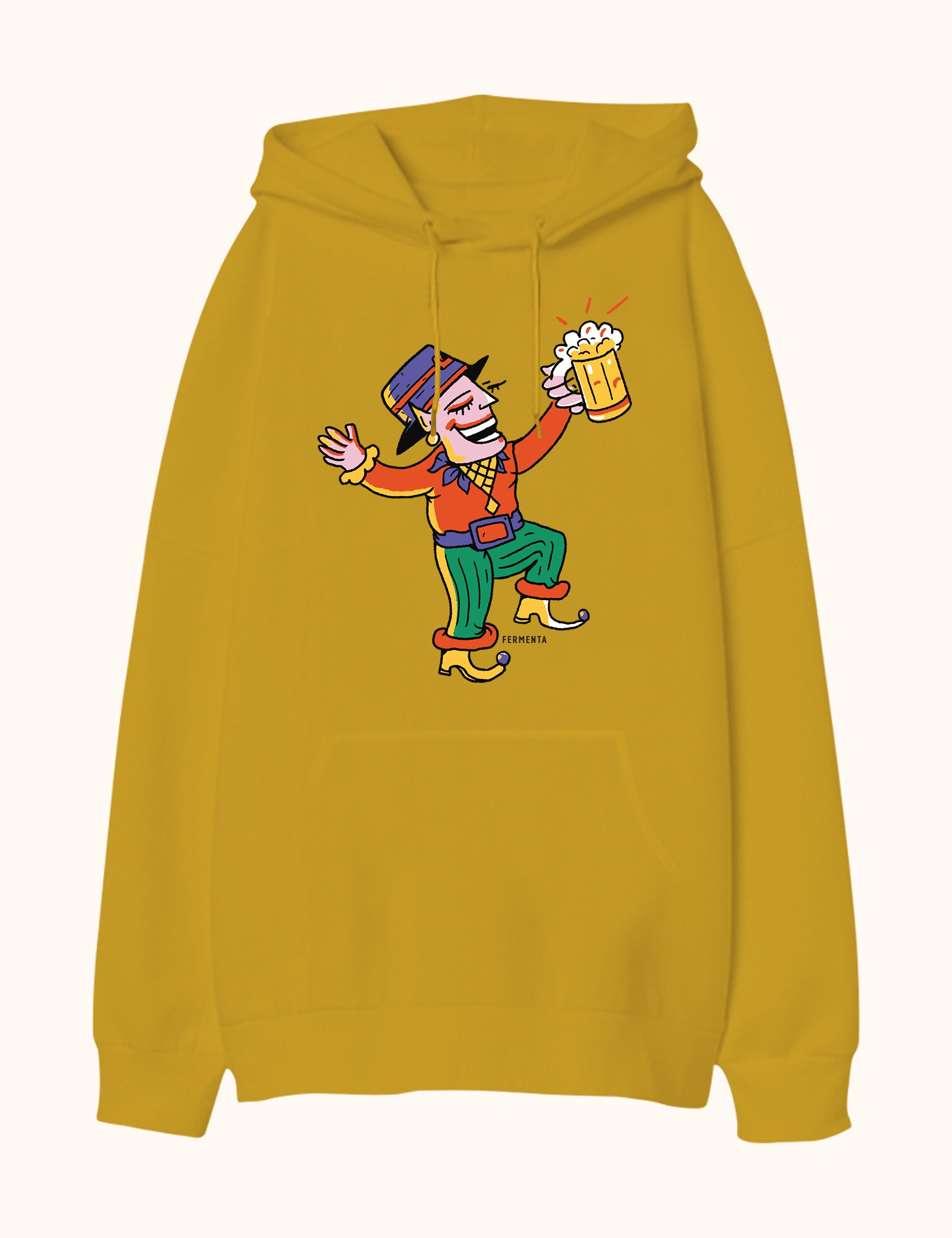 Bize Her Ay October, Oversize Unisex Kapüşonlu Sweatshirt