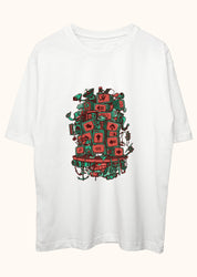 Screen Tower, Oversize Tişört