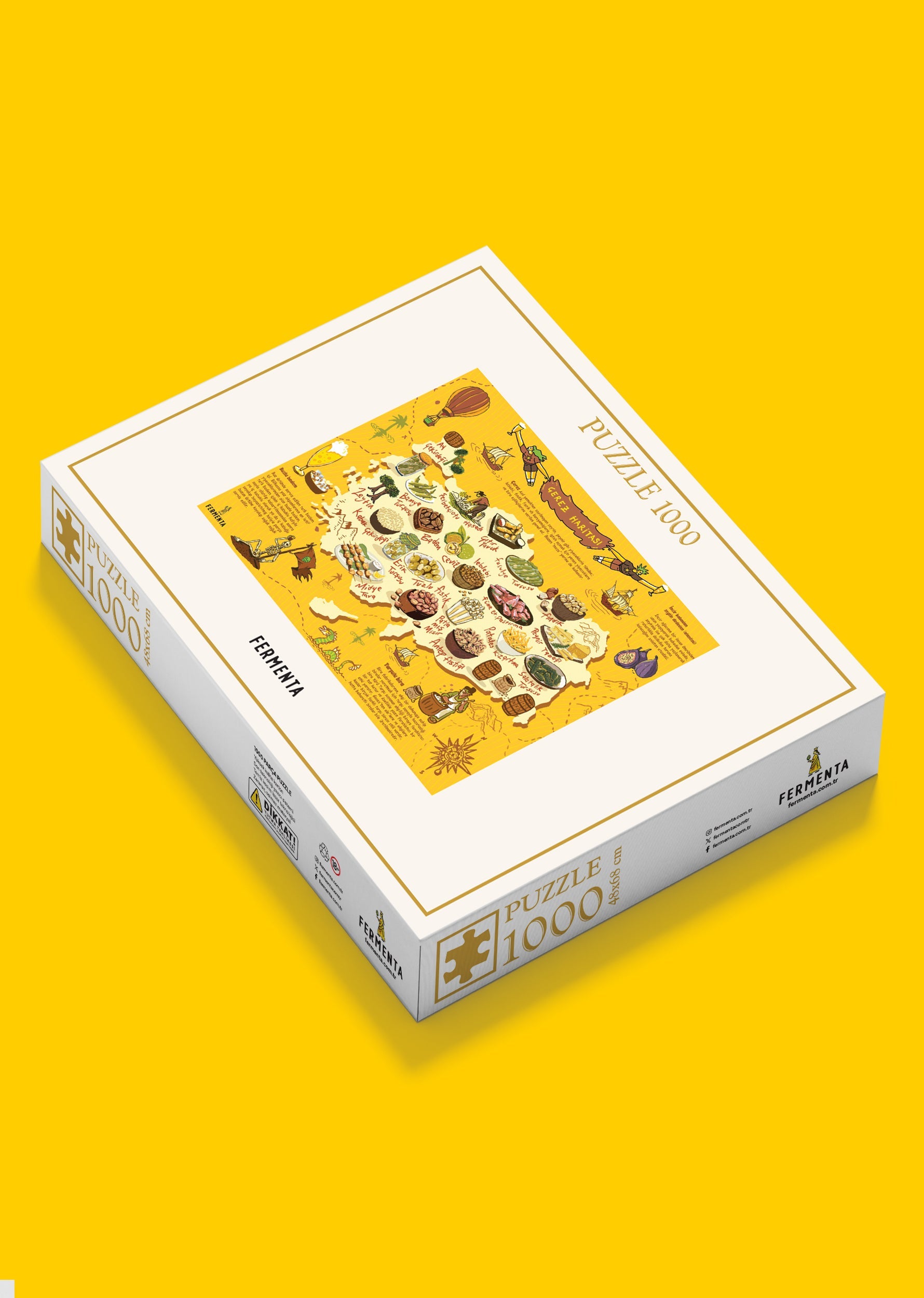 Çerez Haritası, Puzzle (1000 parça)