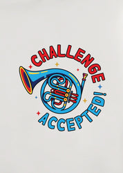 Challenge Accepted, Crop Tişört