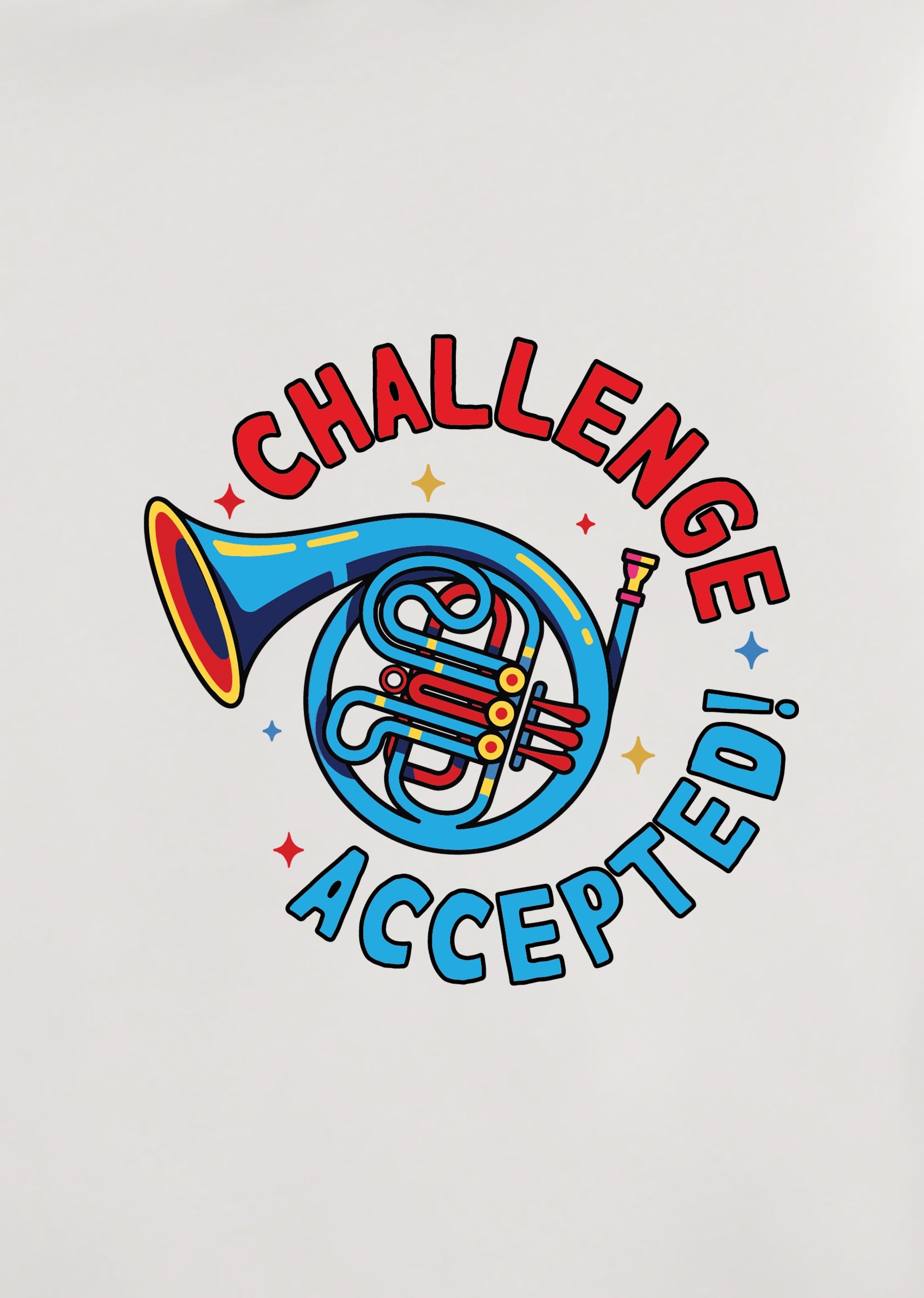 Challenge Accepted, Crop Tişört