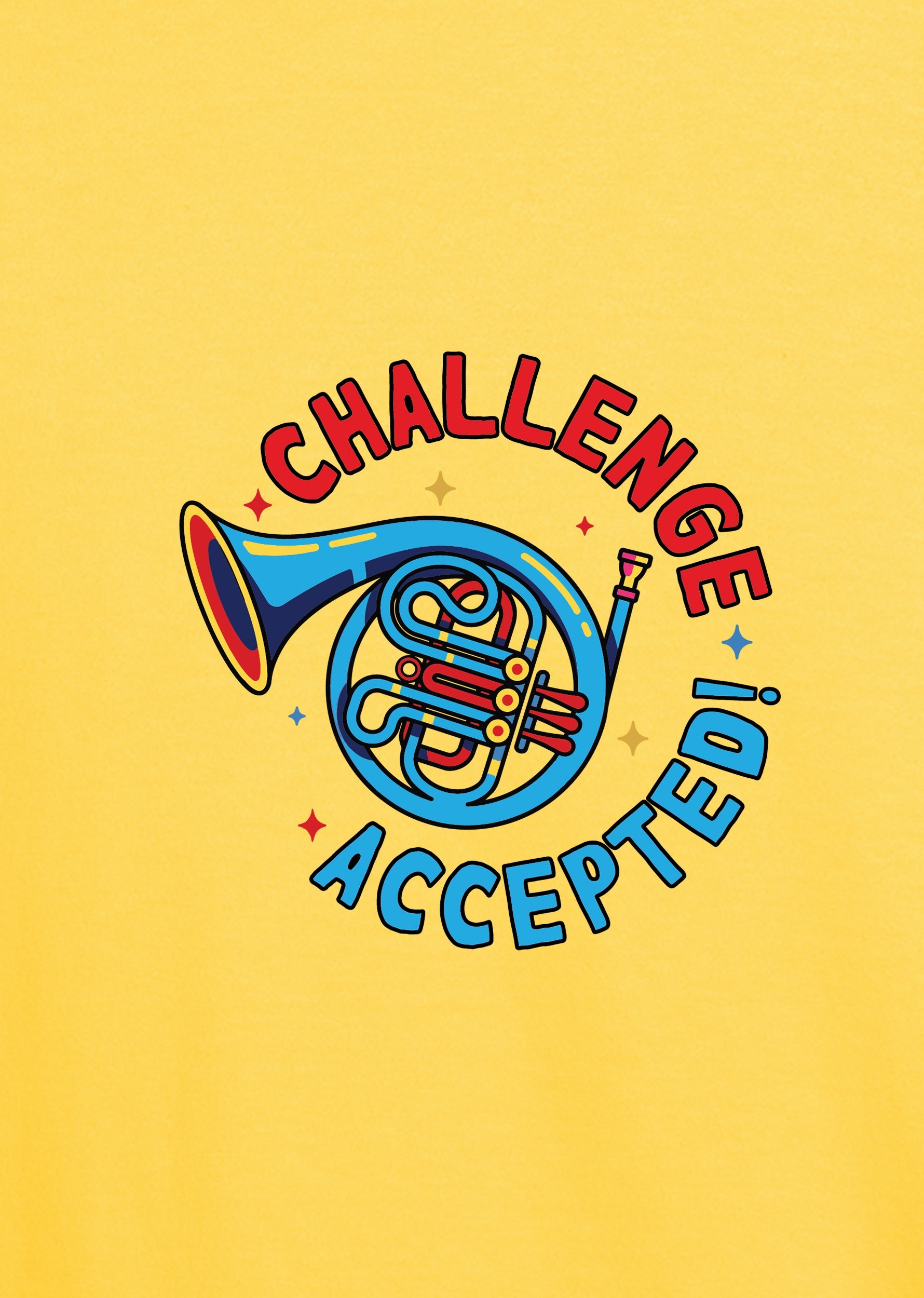 Challenge Accepted, Erkek Tişört