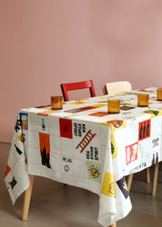 Cheers to Life, Dikdörtgen Masa Örtüsü (165x220)