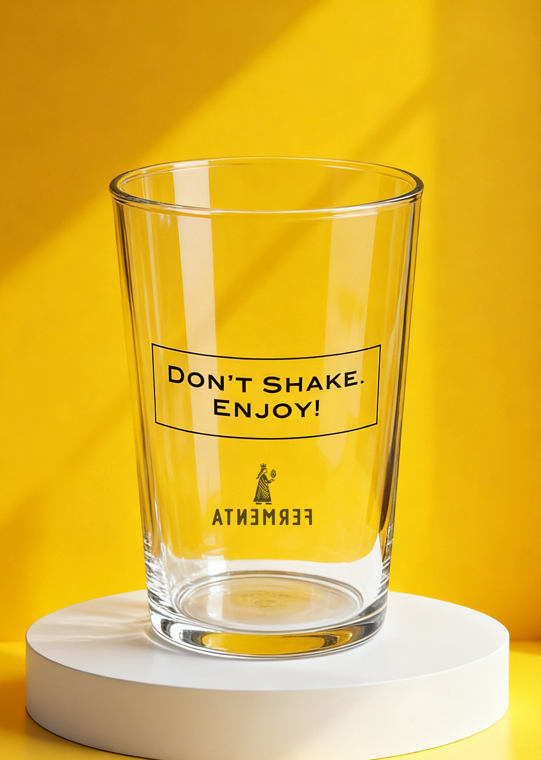 Don’t Shake, Pint Bira Bardağı