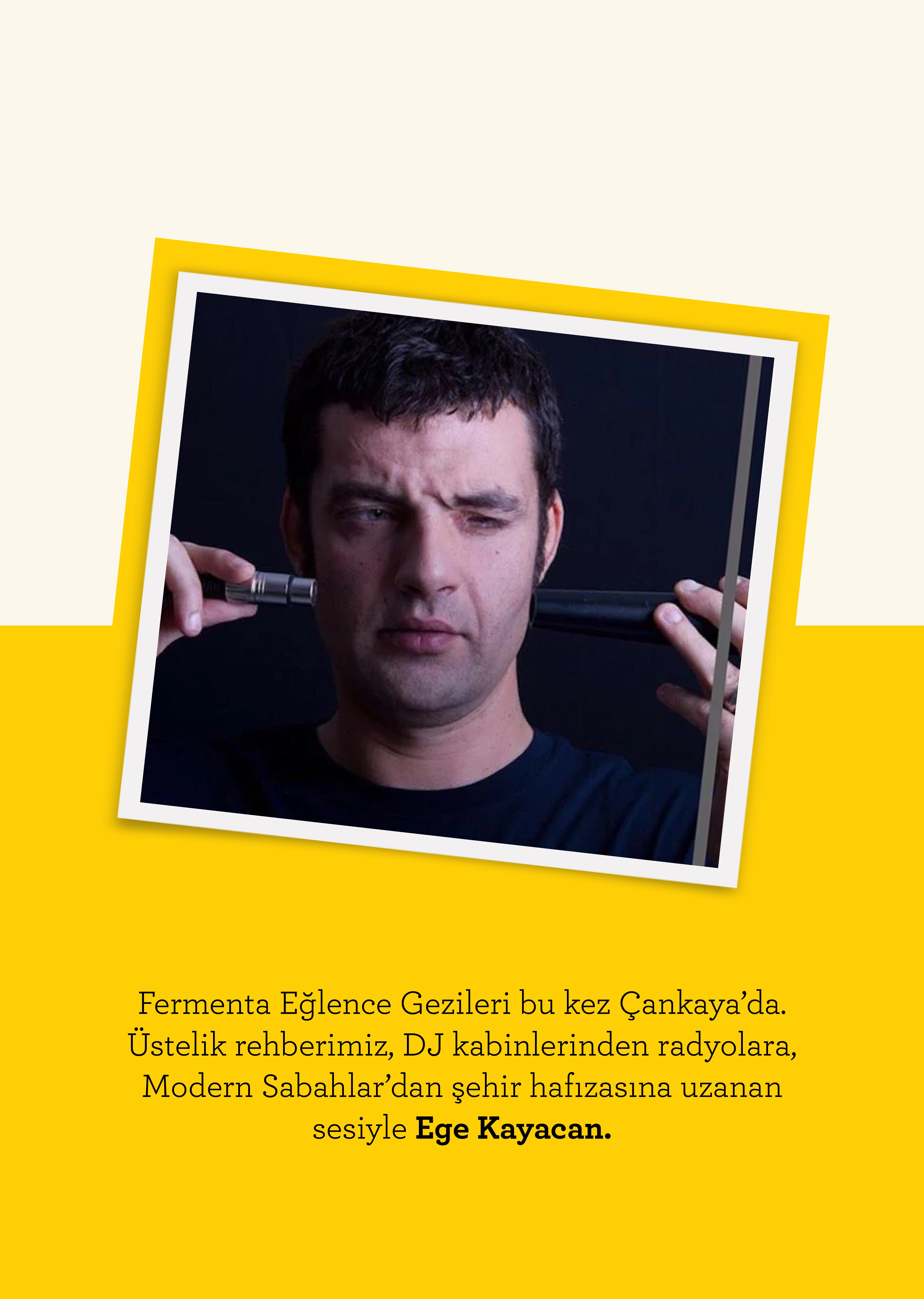 Fermenta Eğlence Gezileri - Ege Kayacan’la Çankaya