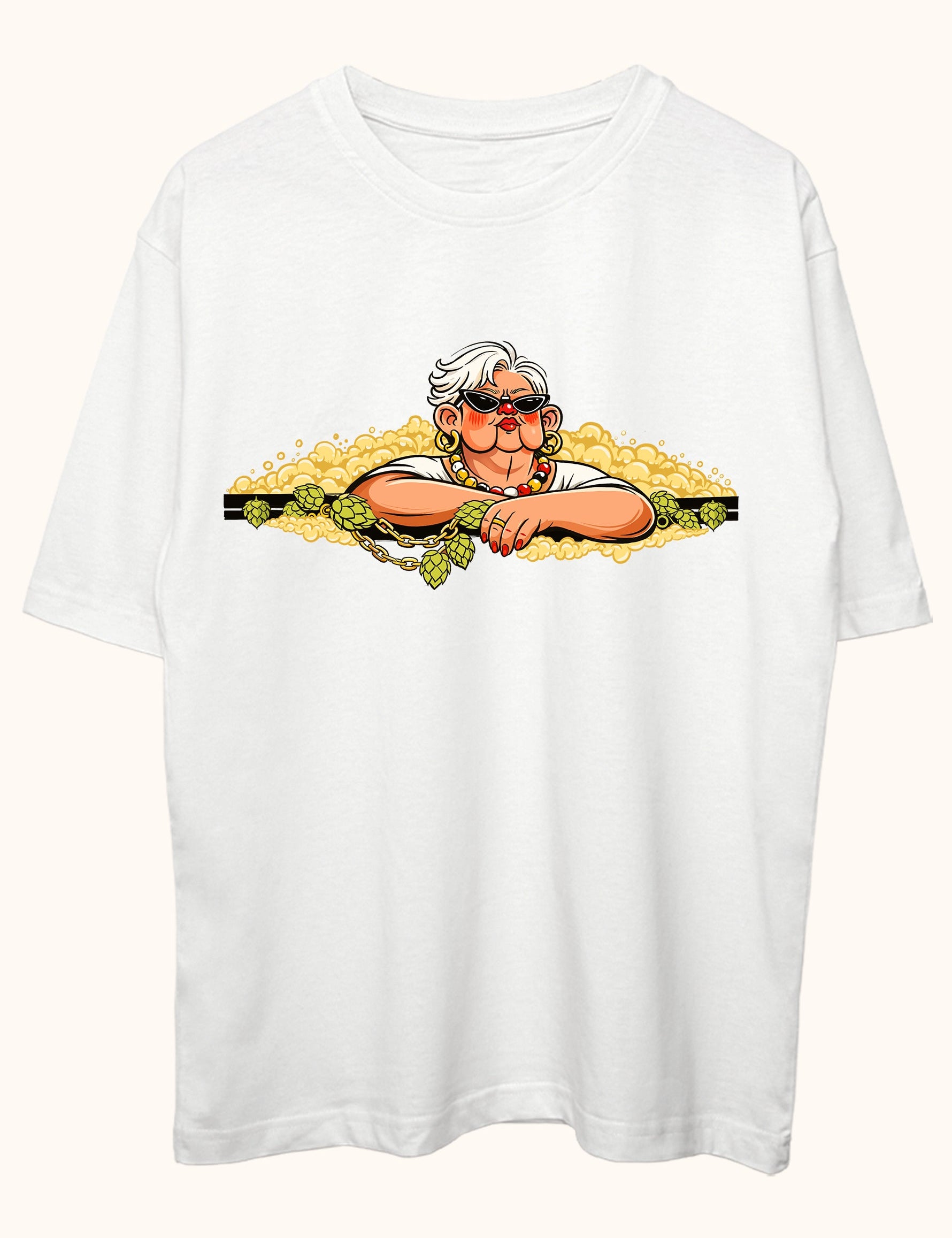 Grandma Let’s Get You to Bed, Oversize Tişört