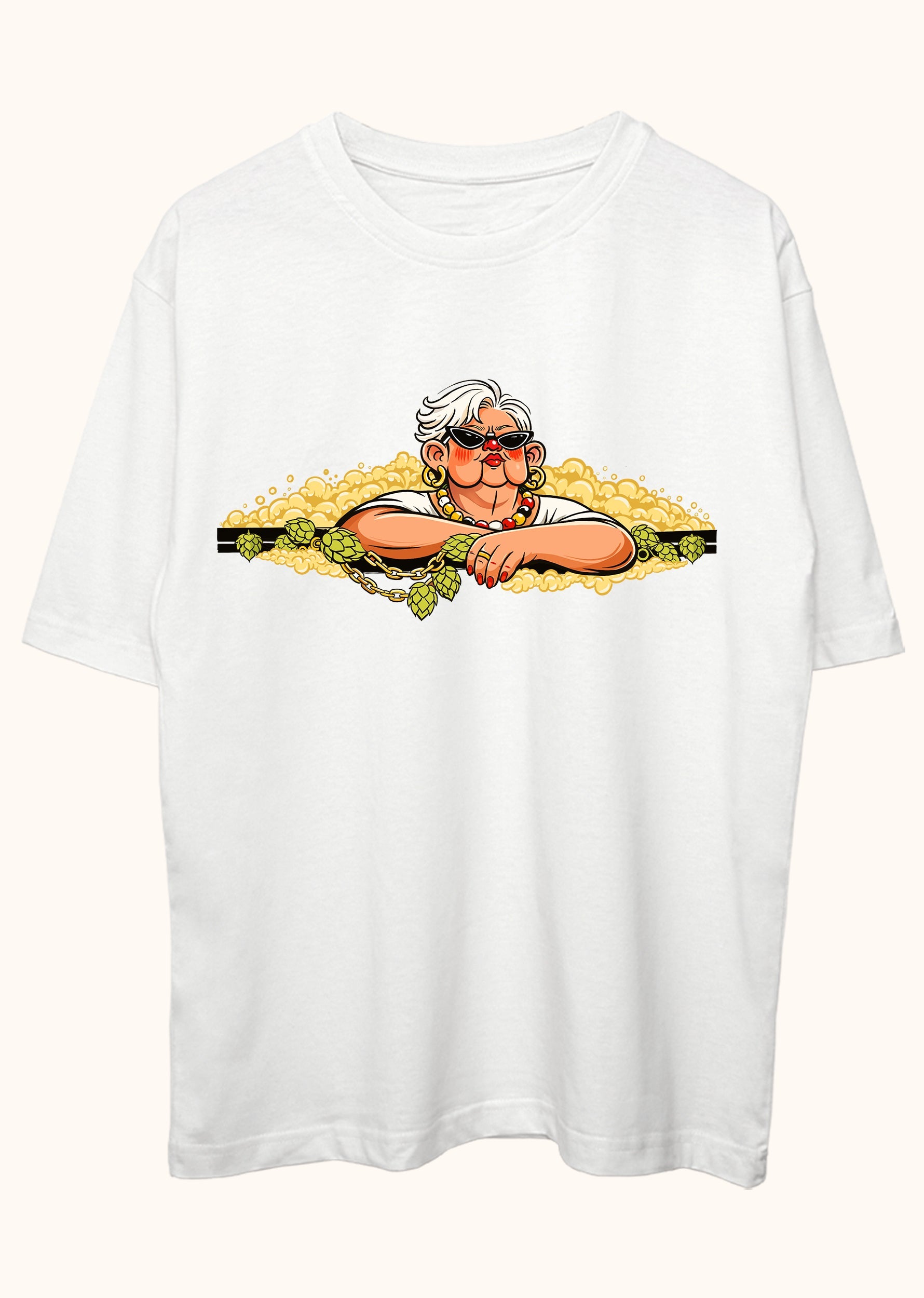 Grandma Let’s Get You to Bed, Oversize Tişört