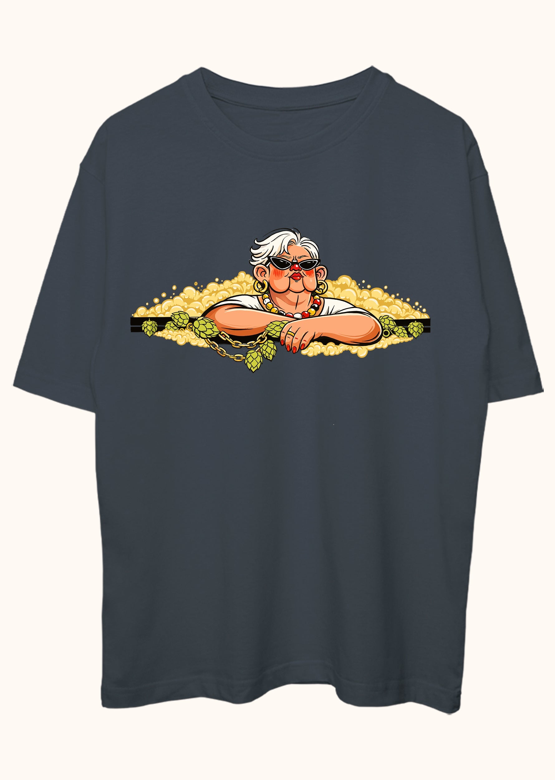 Grandma Let’s Get You to Bed, Oversize Tişört