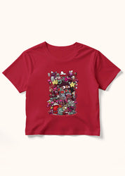 Illustrated Deliriums, Crop Tişört