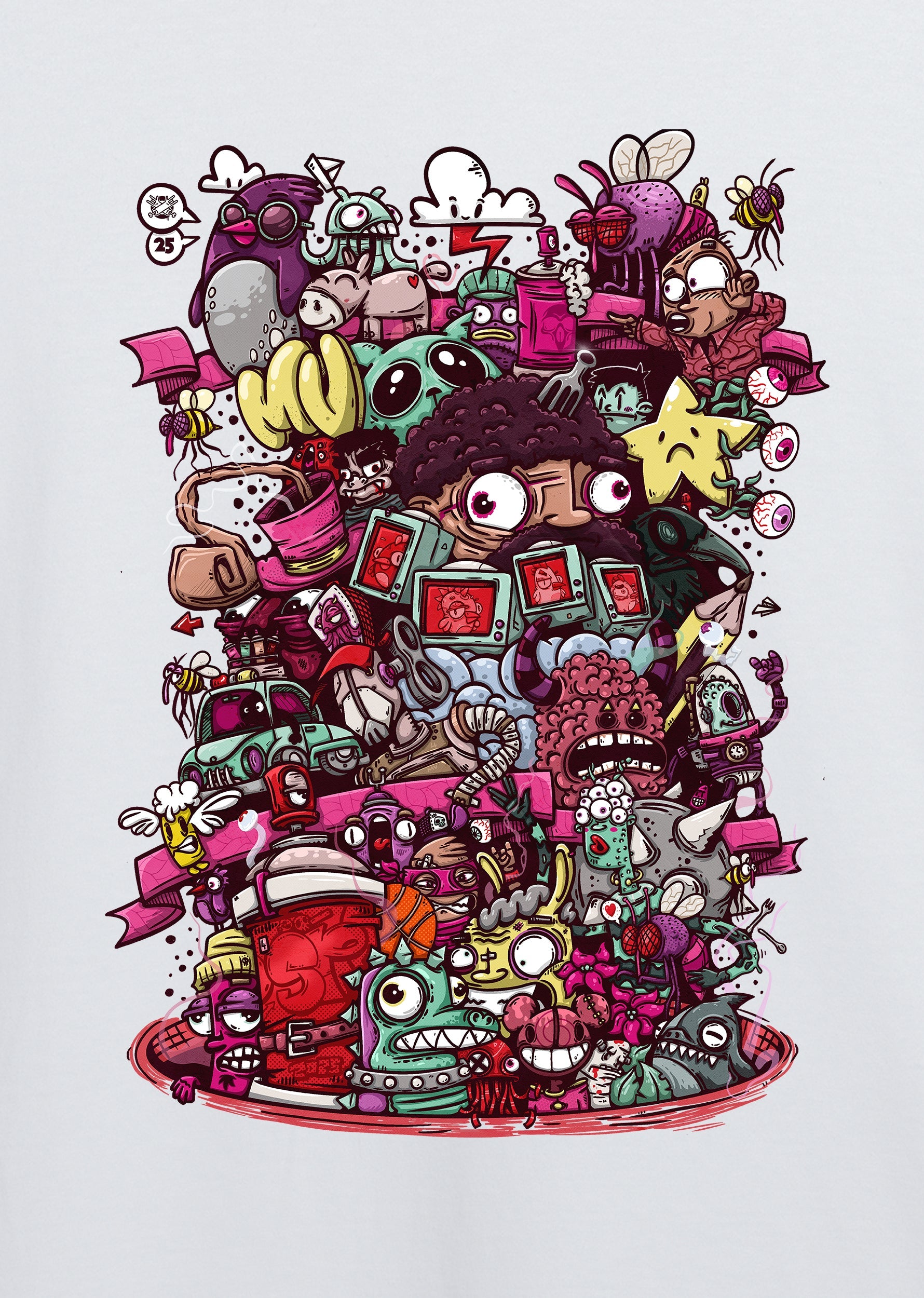 Illustrated Deliriums, Erkek Tişört