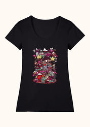 Illustrated Deliriums, Geniş Yaka Tişört