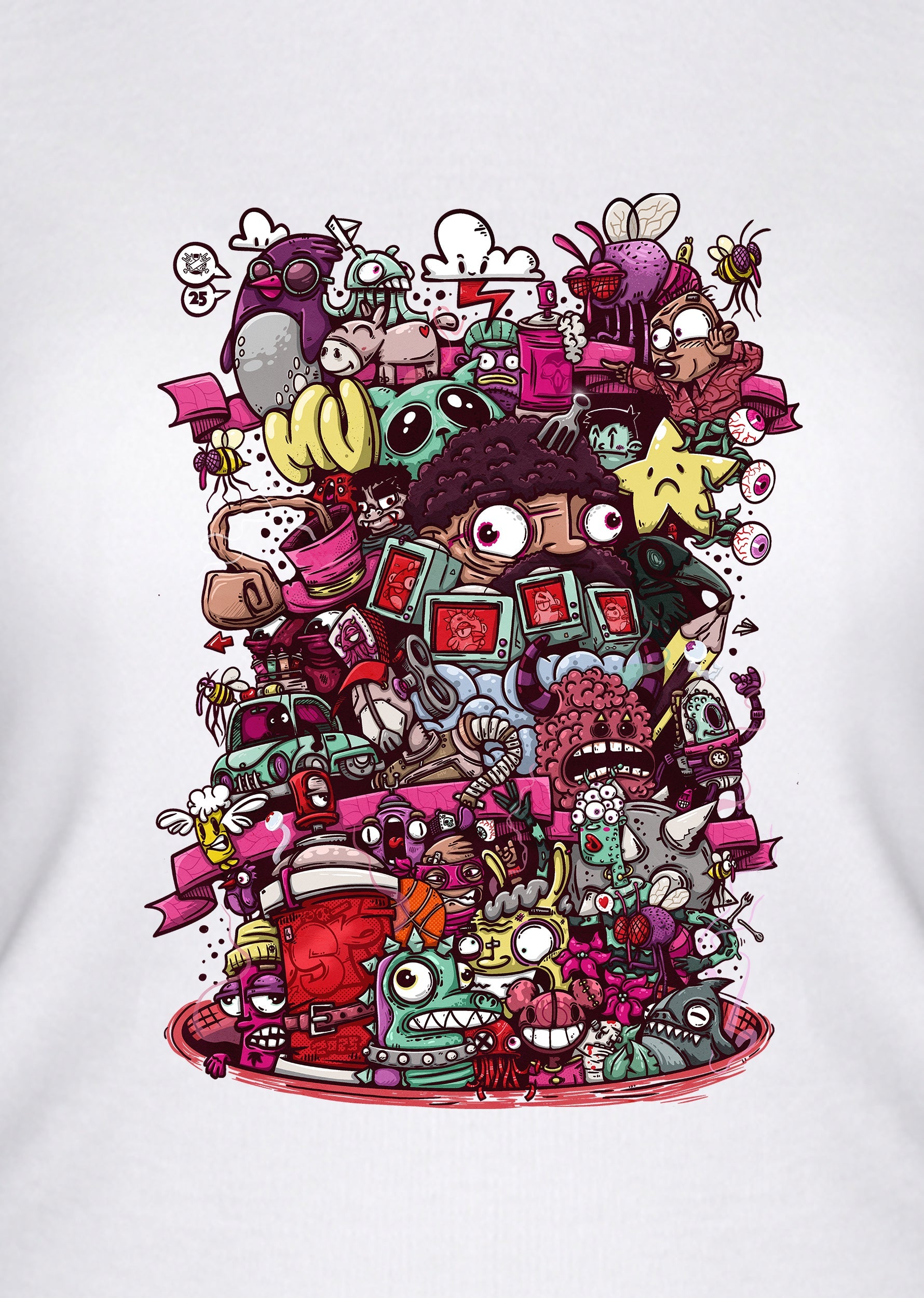 Illustrated Deliriums, Kadın Tişört