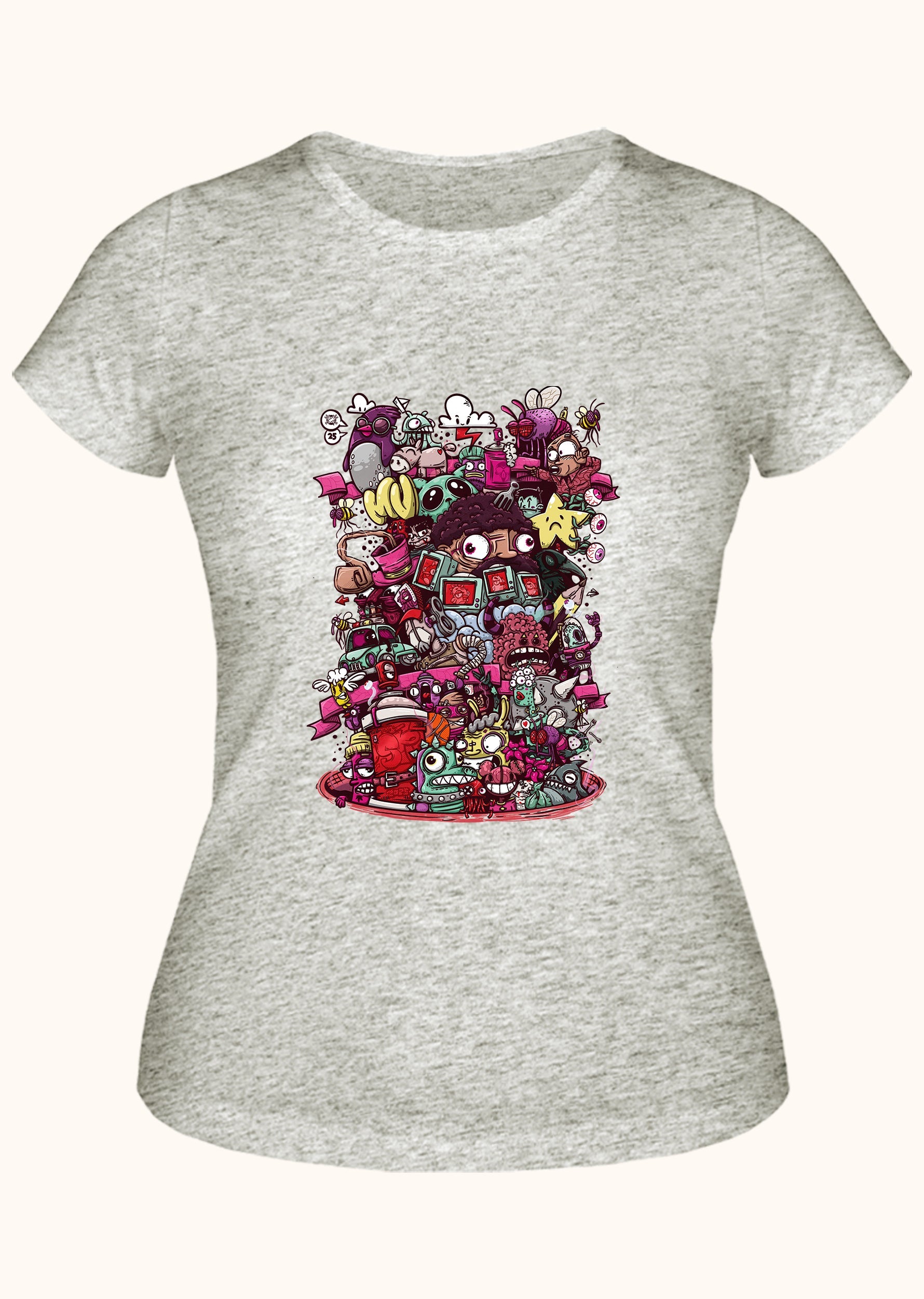 Illustrated Deliriums, Kadın Tişört