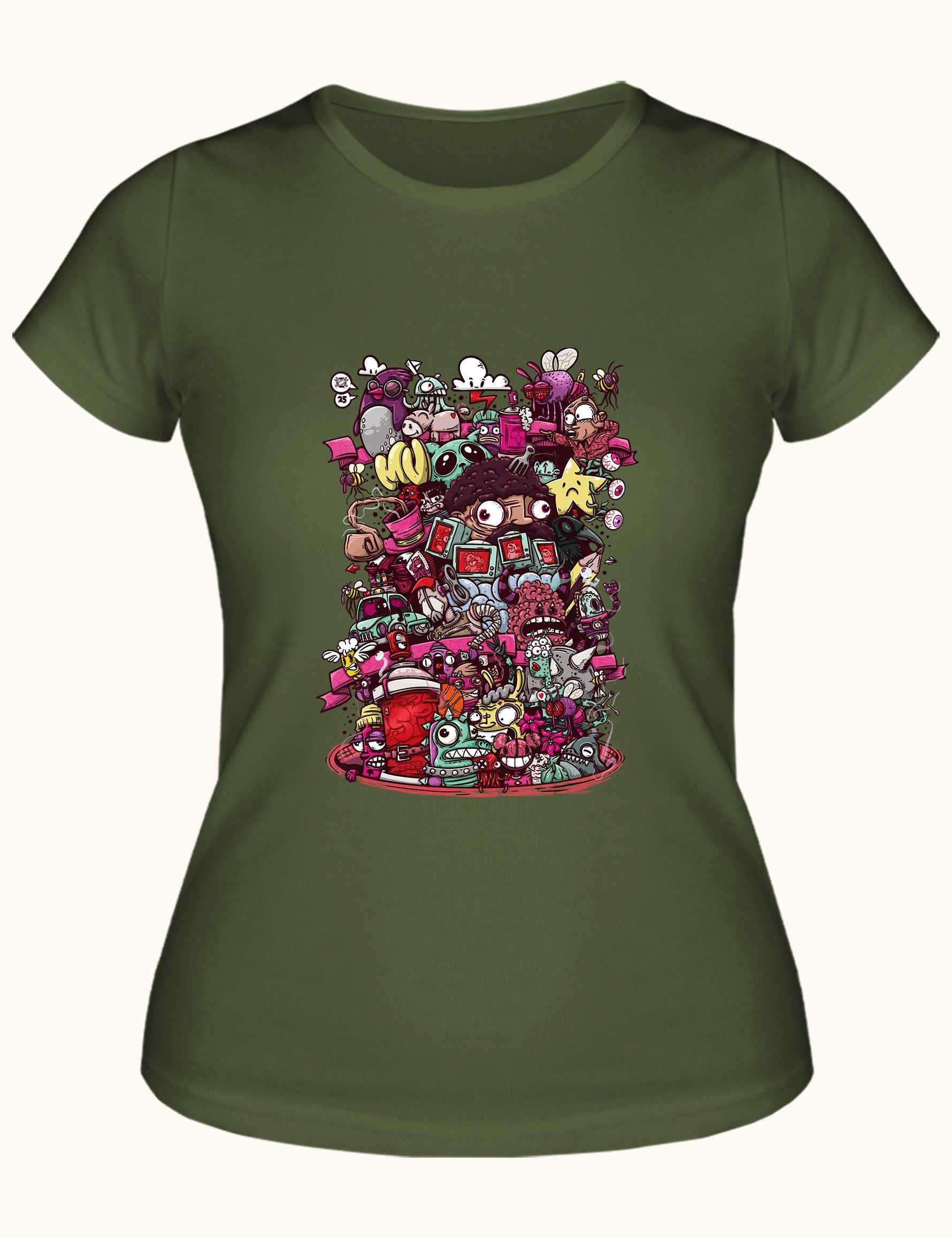 Illustrated Deliriums, Kadın Tişört